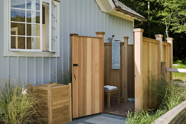 Outdoor Showers Heat Up Summer