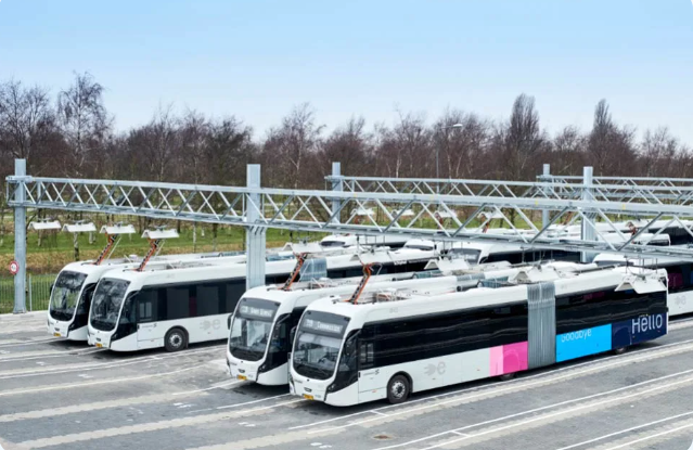 Electric Bus Fleet, Schiphol.nl