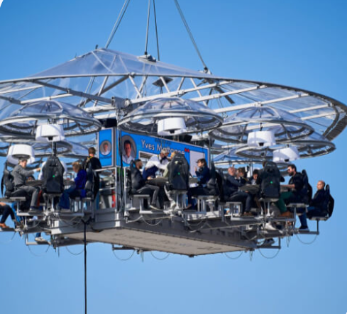 Images courtesy of dinnerinthesky.be