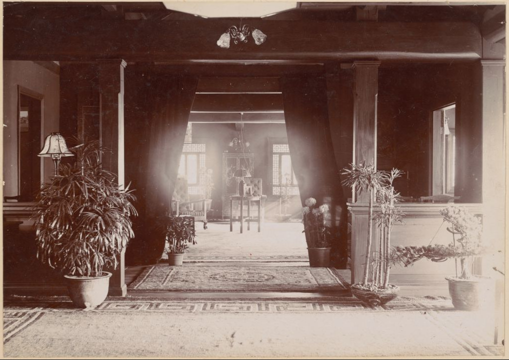 Interior in 1904, courtesy of Cornell University  Library