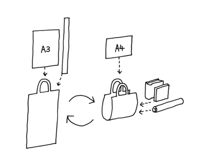 Sketch of Tod’s Architect Bag Image from archiproducts.com