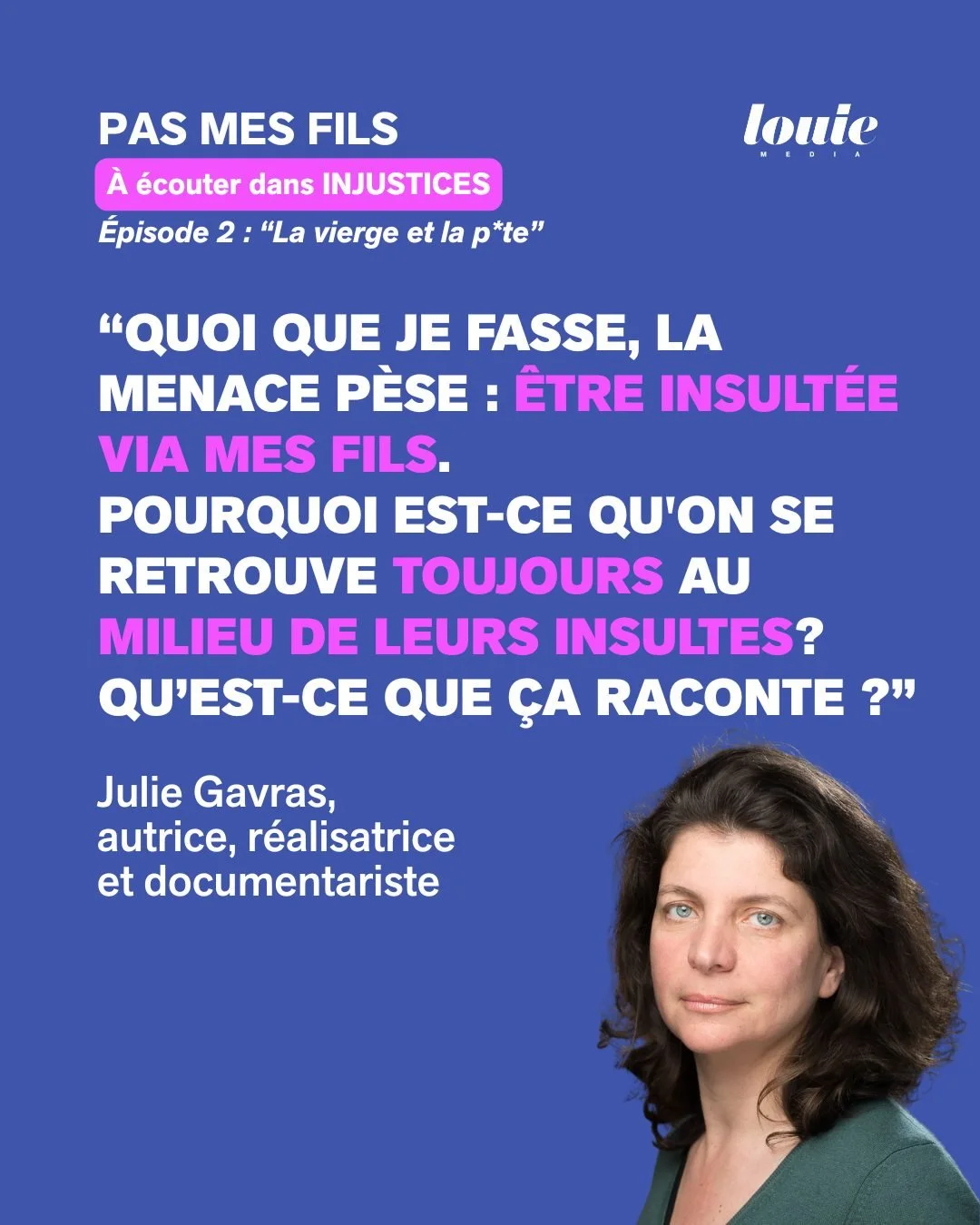 💜 N&rsquo;avez vous jamais remarqu&eacute; que toutes les insultes sont centr&eacute;es sur les m&egrave;res : &ldquo;ta m&egrave;re&rdquo; &ldquo;fils de p*te&rdquo; &ldquo;ba*se ta m&egrave;re&rdquo; &hellip; 

Les m&egrave;res de gar&ccedil;ons o