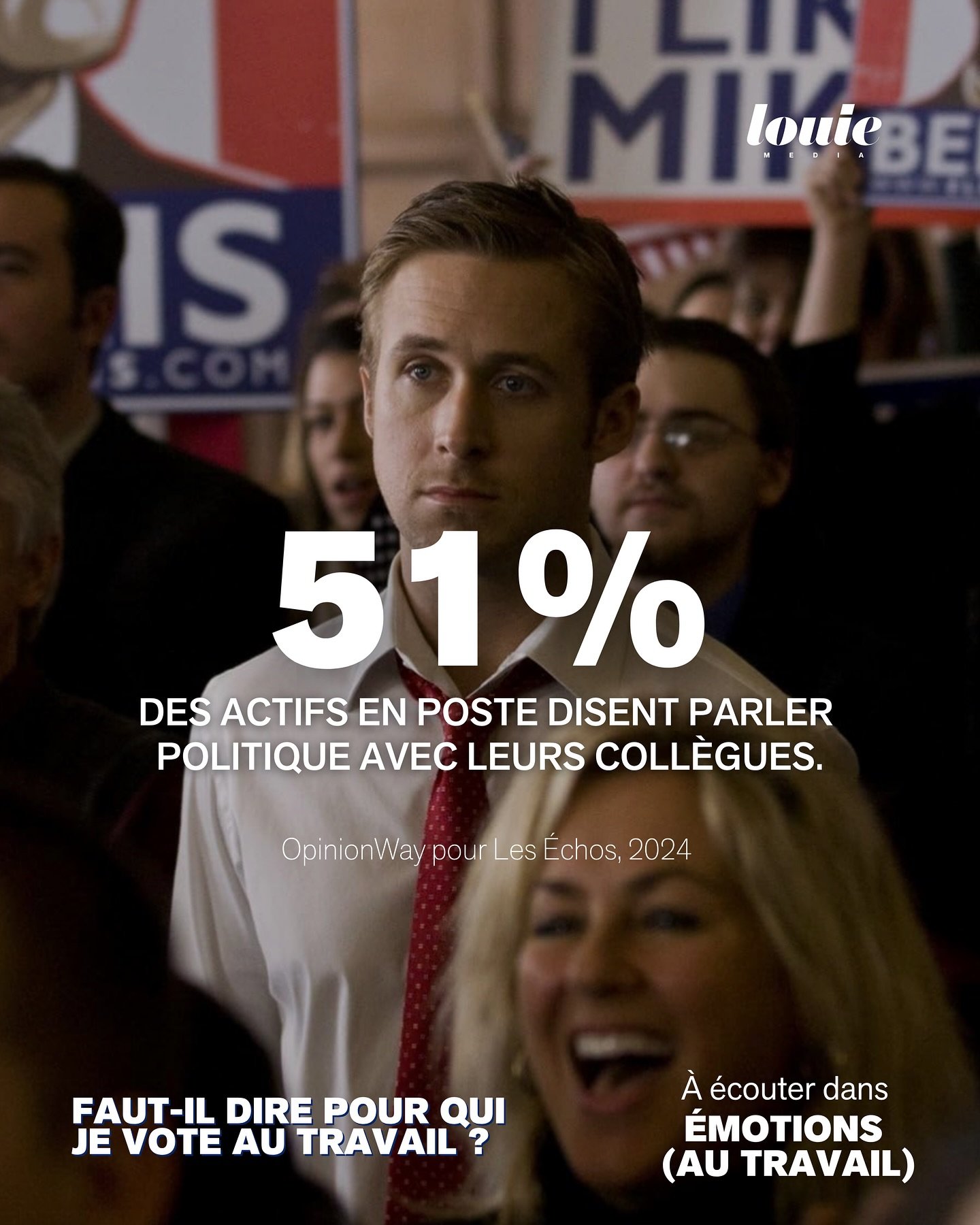 😬Parler politique au travail... Il est parfois compliqu&eacute; d&rsquo;&eacute;viter compl&egrave;tement le sujet.
Mais comment en parler sans mettre en p&eacute;ril son image professionnelle ni les relations de travail ?

Dans cet &eacute;pisode, 