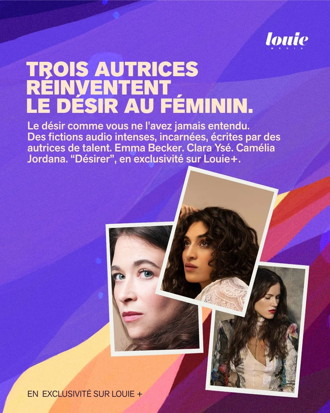 En litt&eacute;rature comme dans la vie, les femmes ont trop longtemps &eacute;t&eacute; un objet de d&eacute;sir. D&eacute;sirer, c'est l'inverse.
20 fictions audio &eacute;crites par des femmes, sur ce qu'elles veulent, ce qu'elles fantasment, ce q