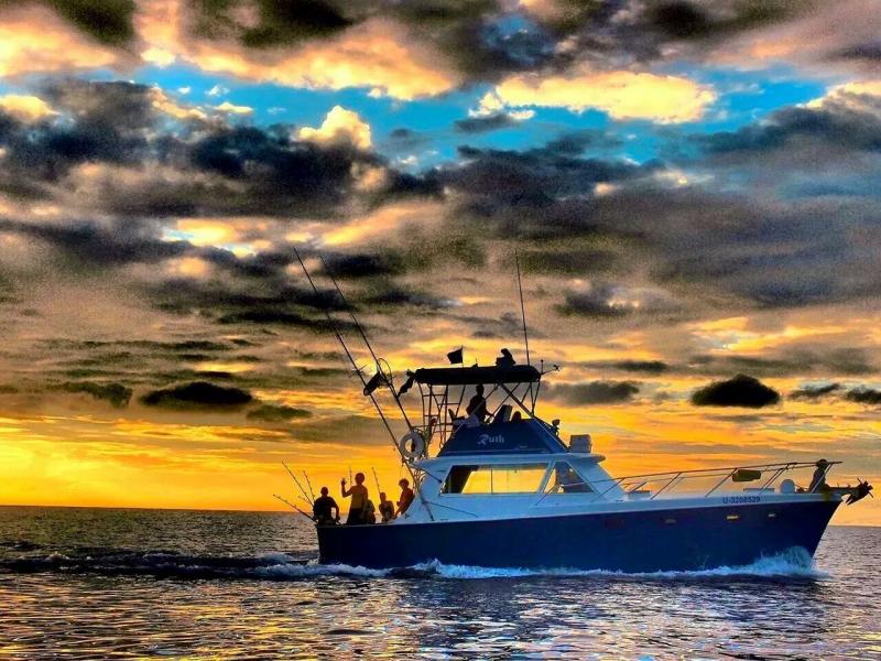 Ruthless out at sunset