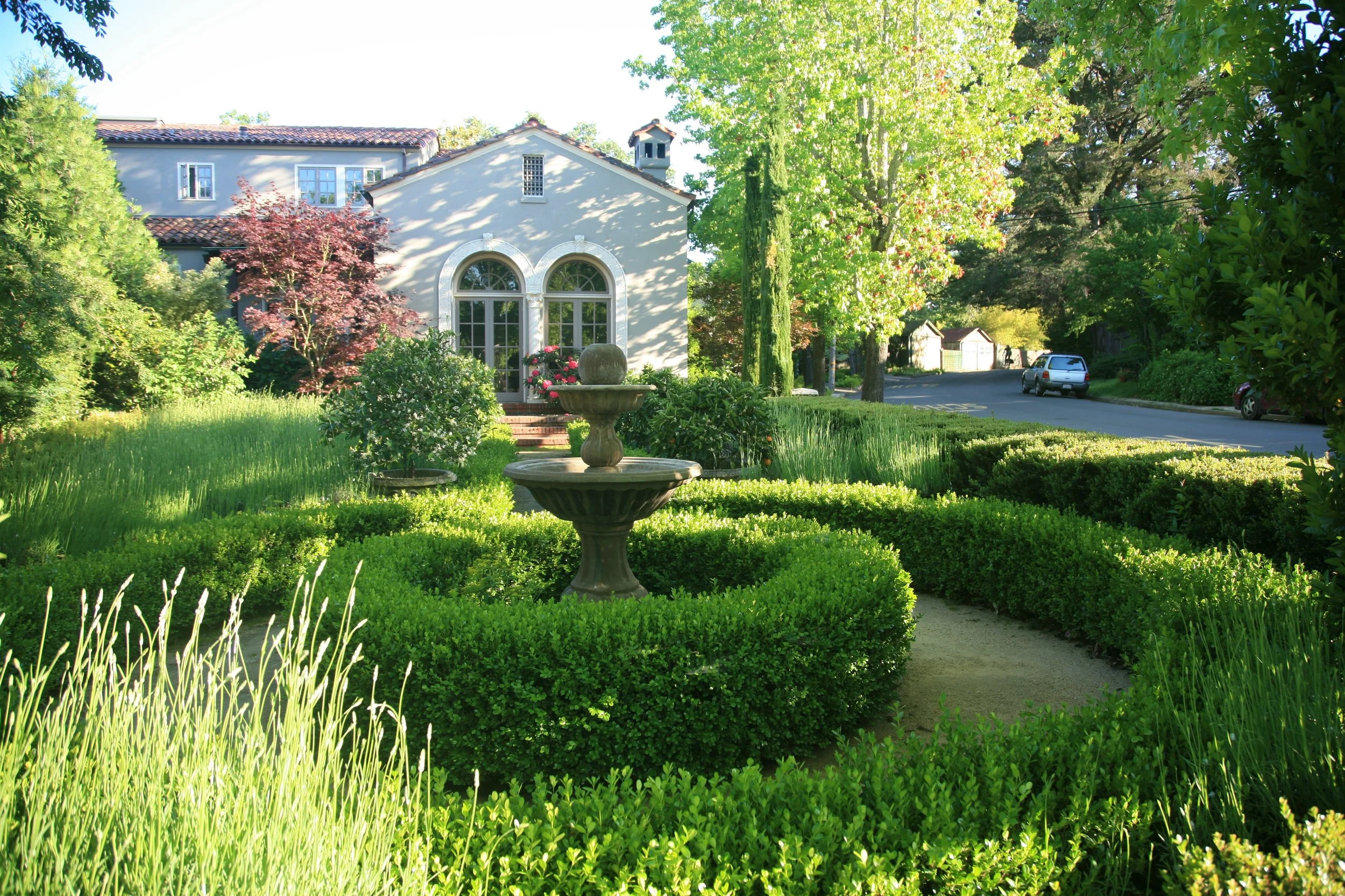 San Anselmo Mediterranean Garden — Bradanini & Associates