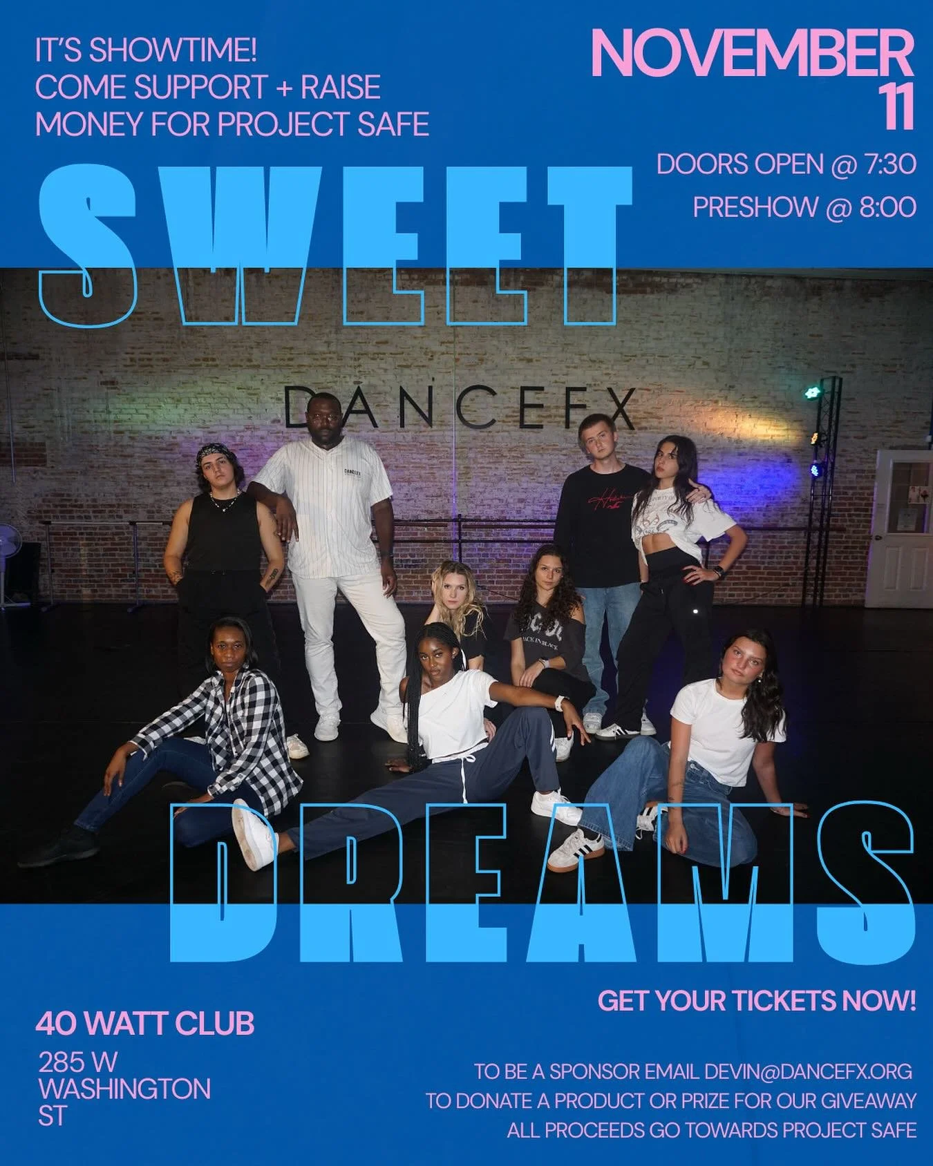 Tickets are officially on sale for our Sweet Dreams Show — don’t wait, they’re going fast! 
🗓️ Date: November 11th
⏰ Time: Doors open at 7:30 PM | Pre-show begins at 8:00 PM
Where: @40wattathens 
Secure your tickets before they&r