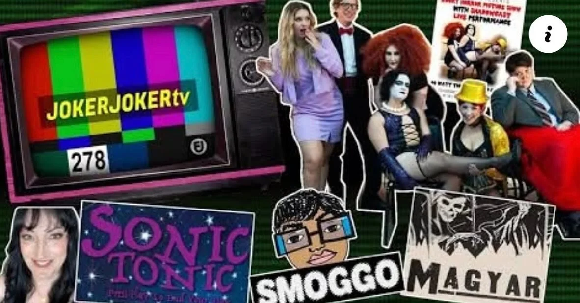 Check out our cast of Rocky Horror on JokerJokerTV tonight at 6:30pm and THEN come see us perform on the second stage at Wild Rumpus on Saturday from 8:45pm-10!  For the JokerJokerTV stream link, email allison@dancefx.org