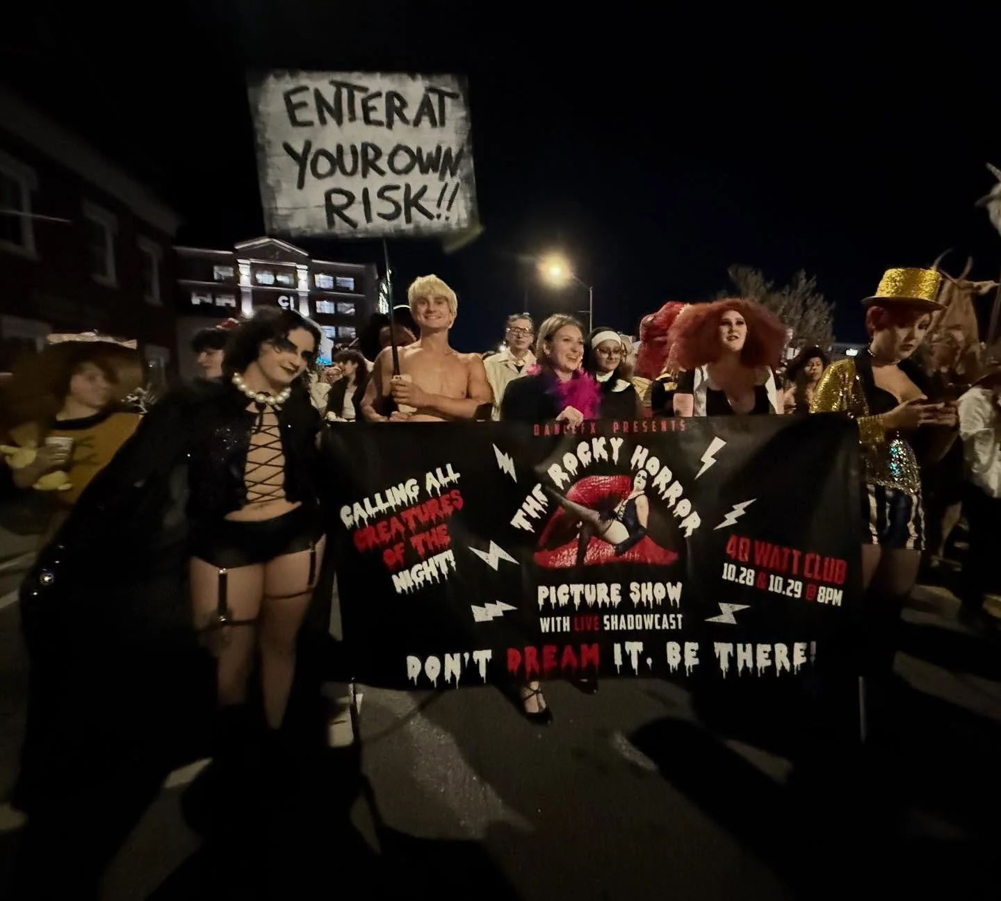 WE ARE HEREEEEEE
@wildrumpusathens #downtownathens #wildrumpus #halloween #rhps