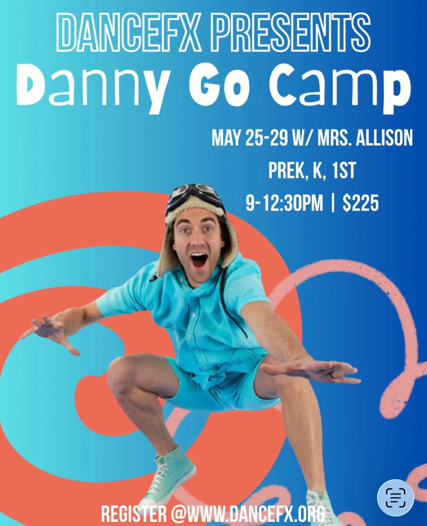 Last call for Danny Go lovers ages 4-7: Join Mrs. Allison for a week of songs, crafts and an intro to video production complete with a mini green screen studio! Come dance and play through an energetic week of movement and games all on a Danny Go the