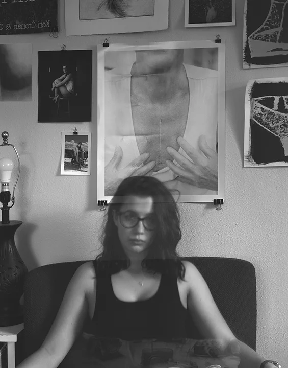 8x10 View Camera Self Portrait 