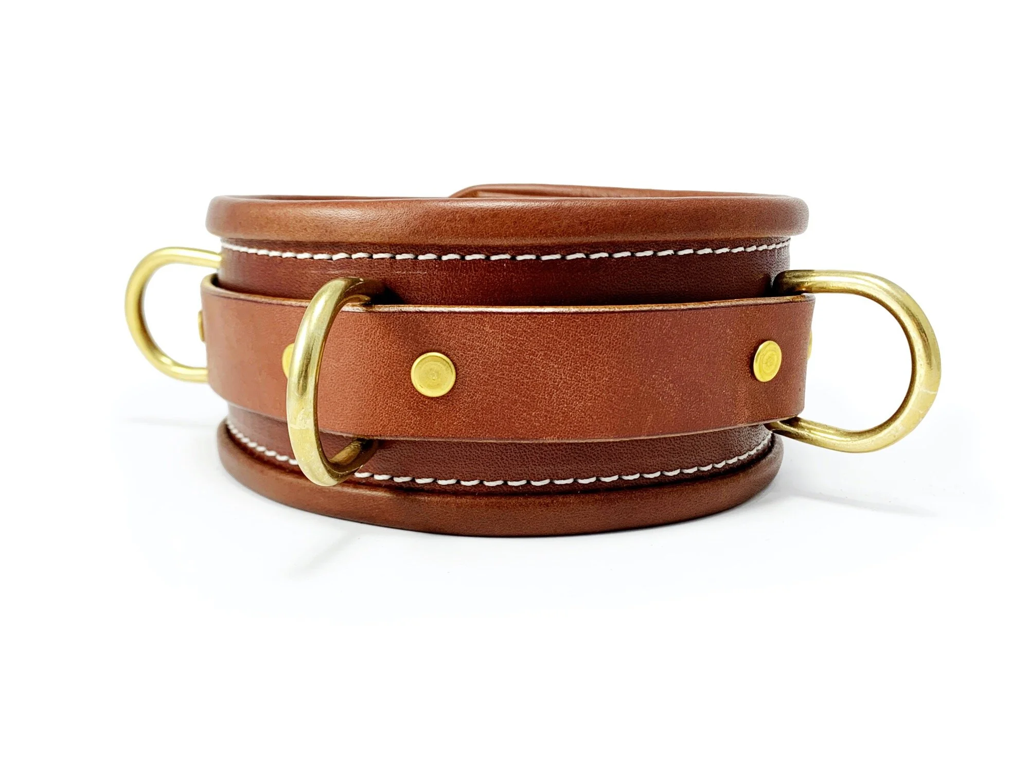 Chestnut Bondage Collar, 2020
