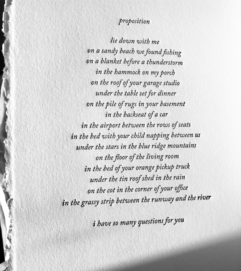 Proposition (in lieu of an elevator speech)