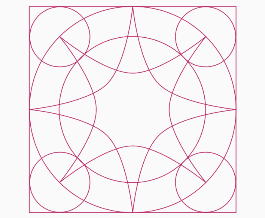 Retro Star Block