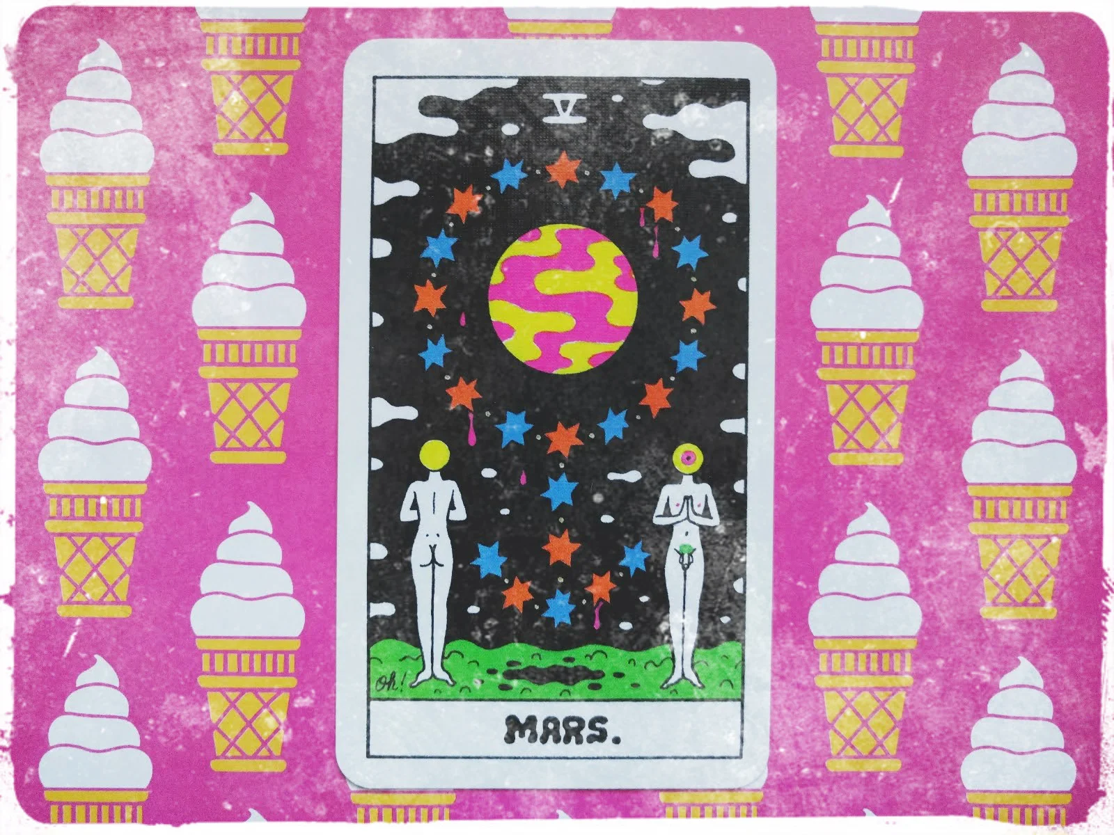 Mars card from the Secret Arcana Oracle