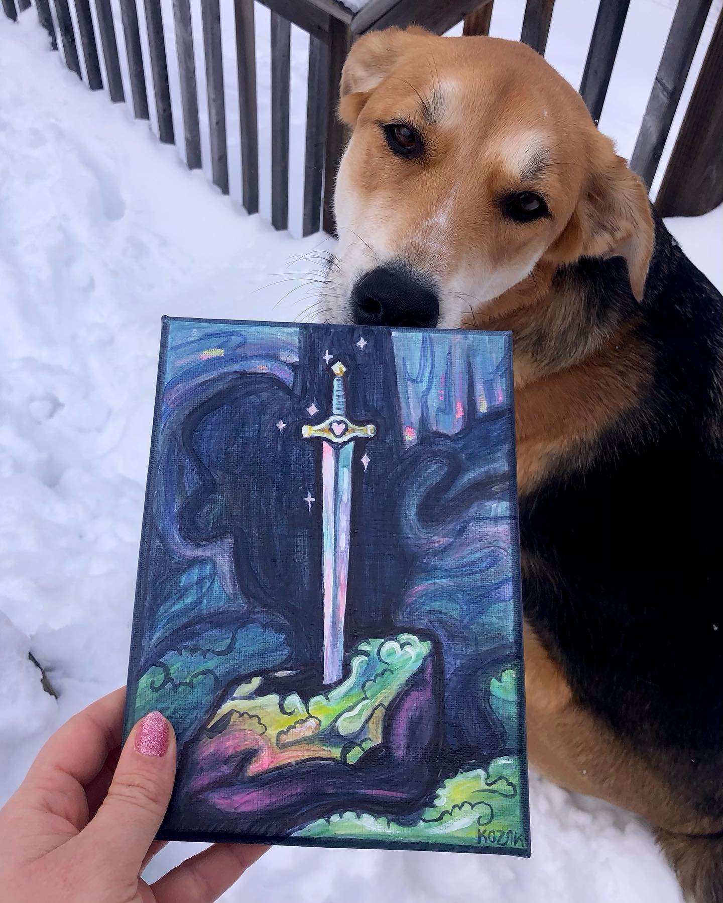 ✨🗡️ The Sword in the Stone 🗡️✨

original mixed media art available @fernieartscoop 
.
.
.
.
.
.
.
.
#fantasy #kingarthur #sword #swordinthestone #medieval #fairytale #fernieartist #fernieart