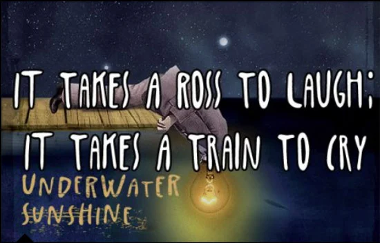 EPISODE 7: IT TAKES A ROSS TO LAUGH; IT TAKES A TRAIN TO CRY