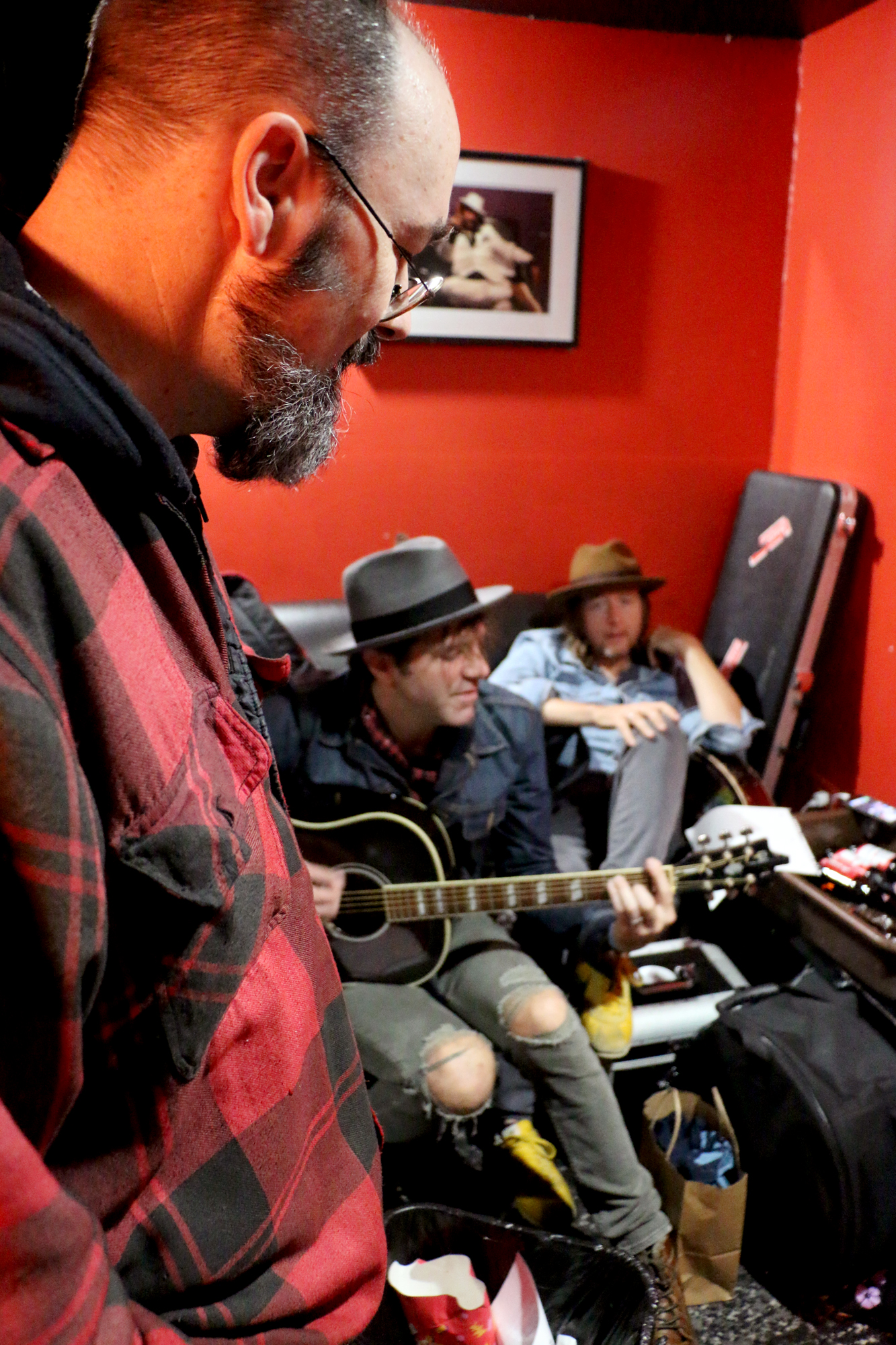 Stephen Kellogg in the Green Room