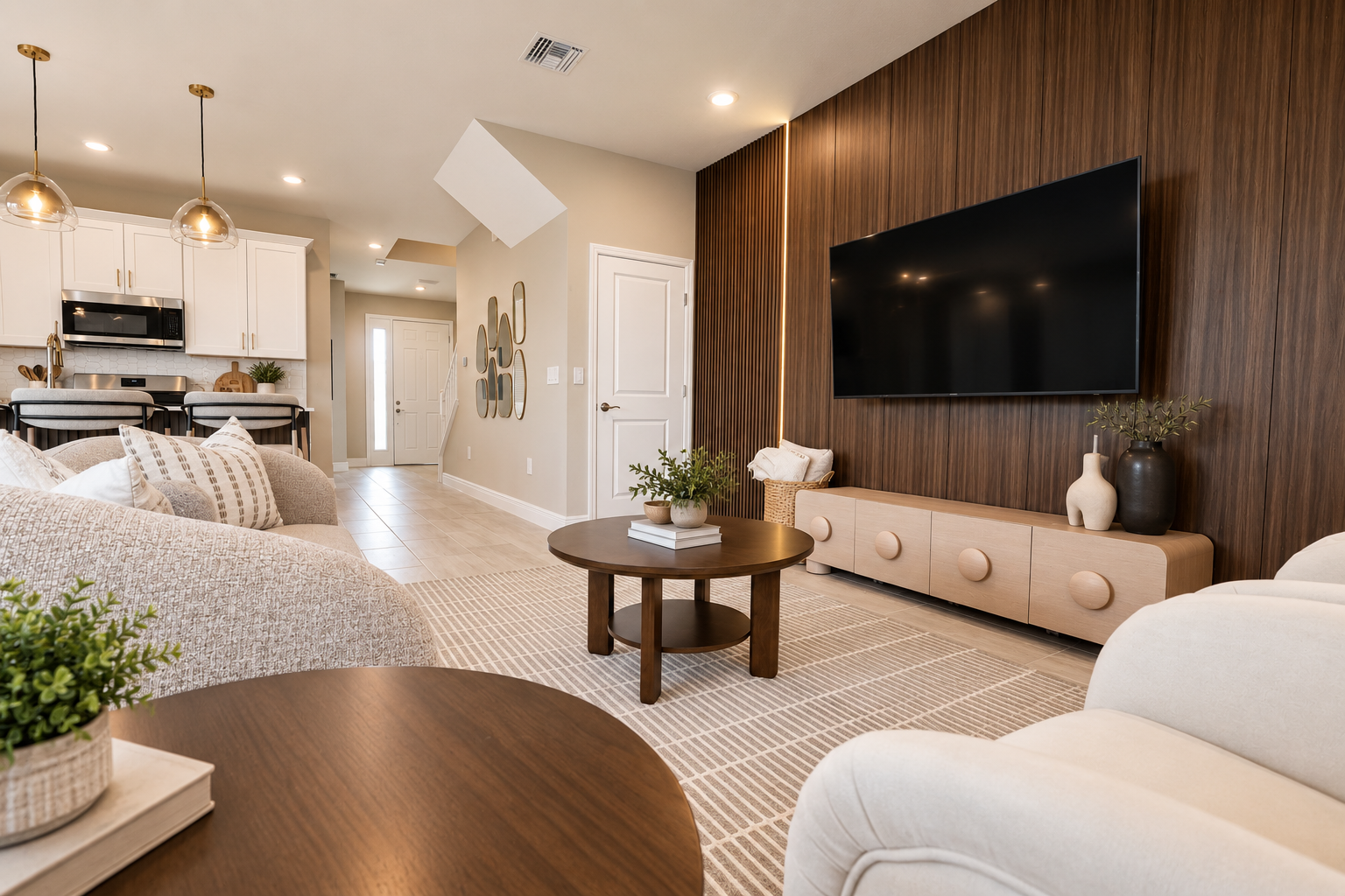 Living Room- Kissimmee Orlando Model Home Airbnb.png