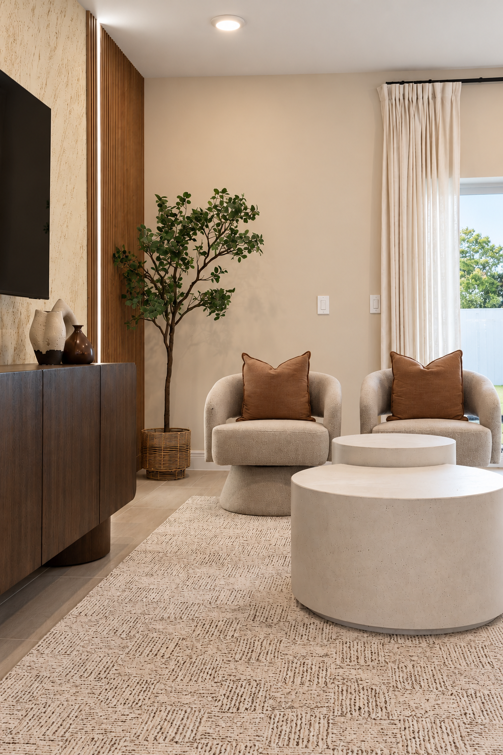 Family Room- Orlando Model Home Airbnb.png