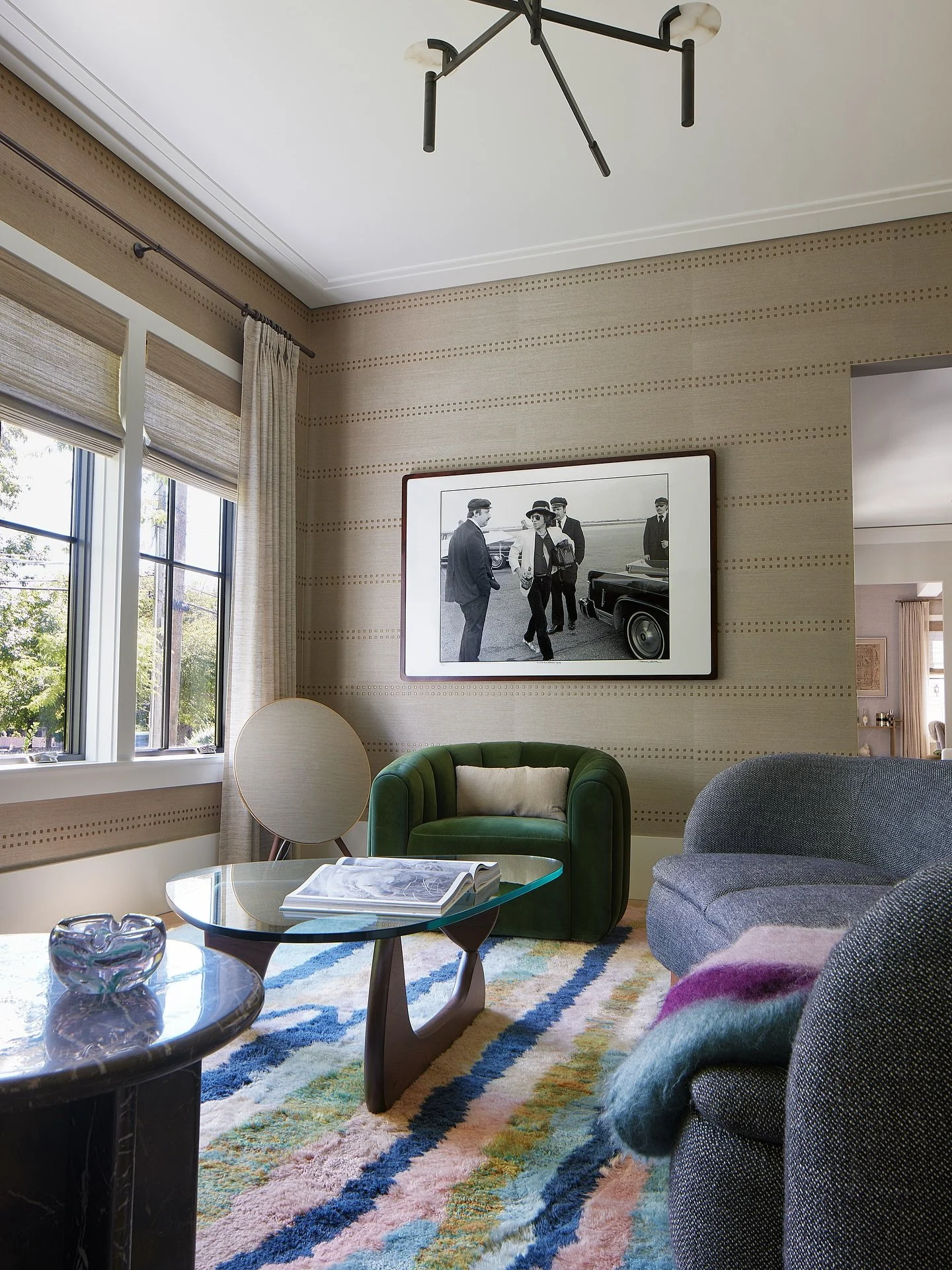 Our clients asked for a &ldquo;Rock &lsquo;n Roll Room&rdquo; as a nod to their shared love of live concerts and our owner&rsquo;s prior life in the business. Let&rsquo;s just say we delivered!

Project: &ldquo;Ocean View New Construction&rdquo;
Inte