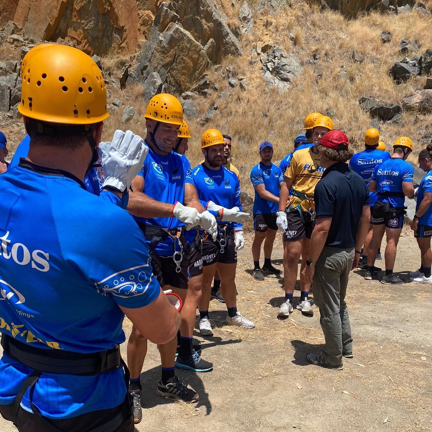 The Mettle Global team were out and about today with the players from the Western Force facilitating #leadership, #resilience and #team building activities. Thanks again for having us!