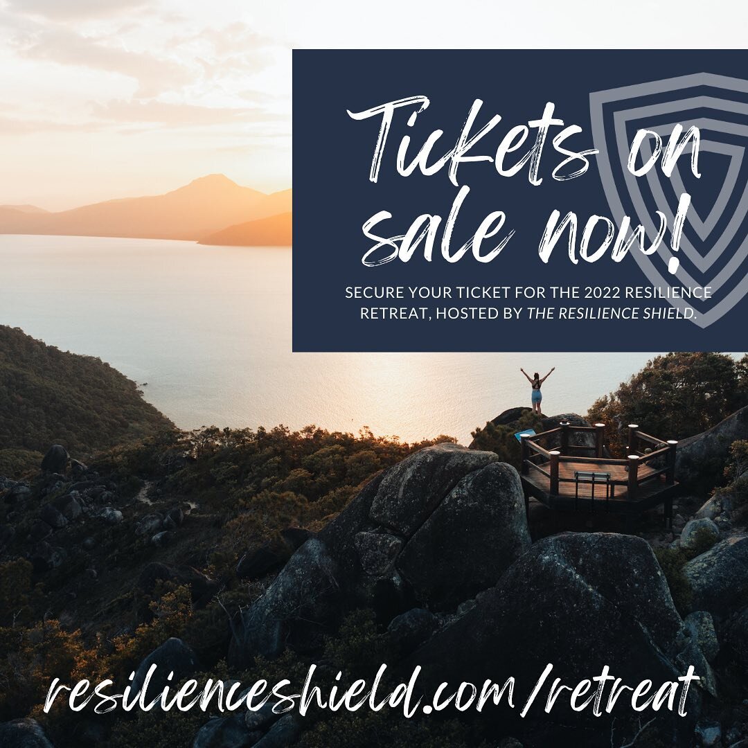 Tickets for the 2022 Resilience Retreat are now live&hellip;

Visit resilienceshield.com/retreat to secure your spot. Tickets will sell fast!

Extremely proud of @resilienceshield and all of the work they are doing. Big things are coming.