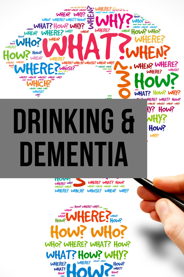 What does heavy drinking have to do with dementia?