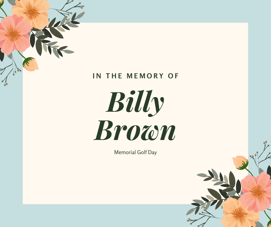 Billy Brown Memorial Golf Day 2020