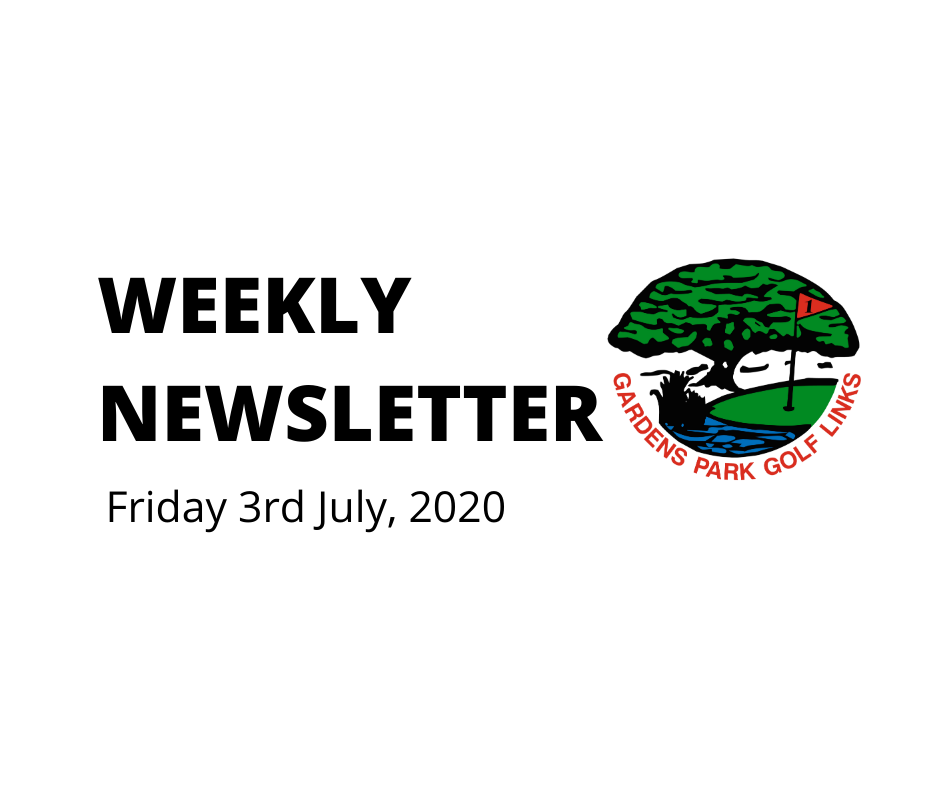Newsletter 3rd July 2020