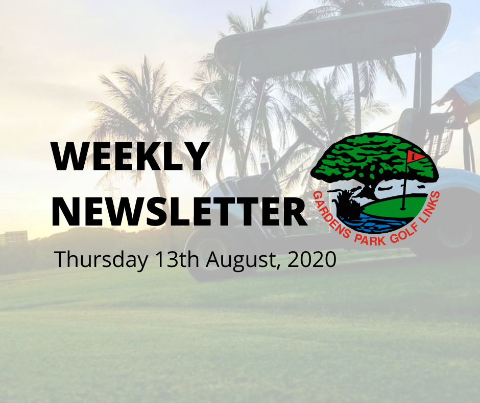 Newsletter 13th August 2020
