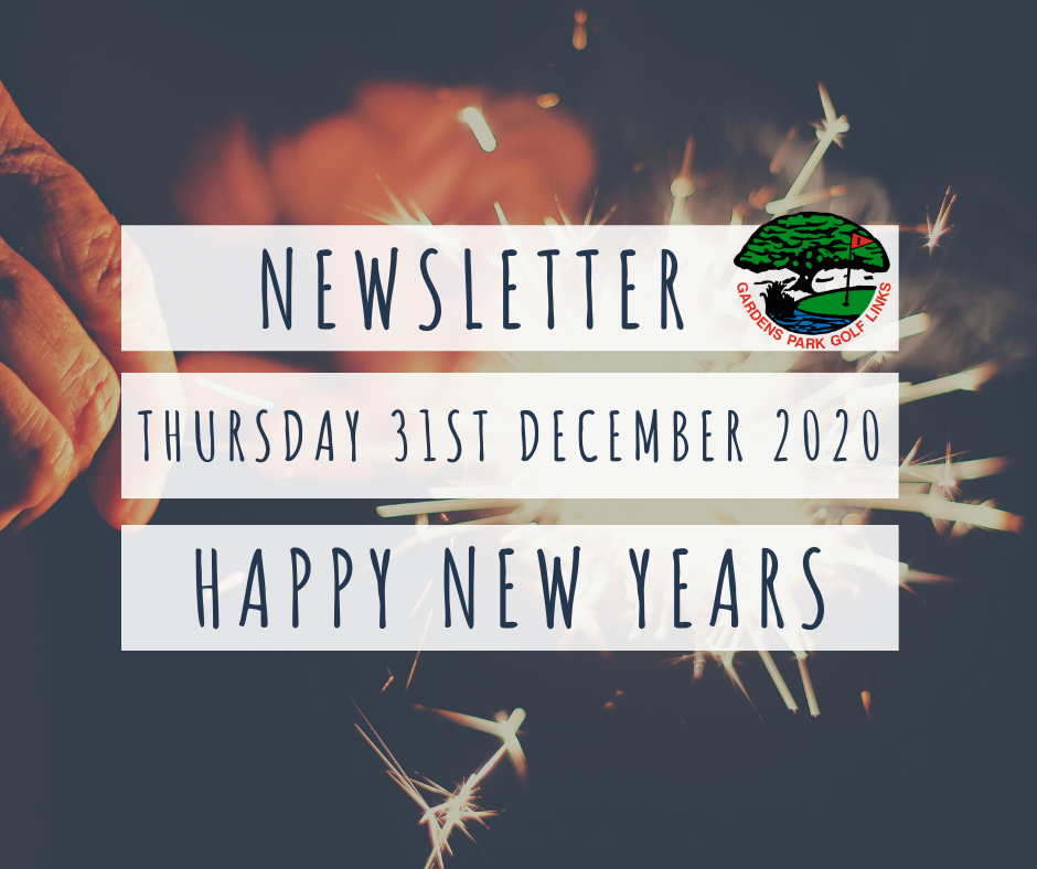 Newsletter 31st December 2020