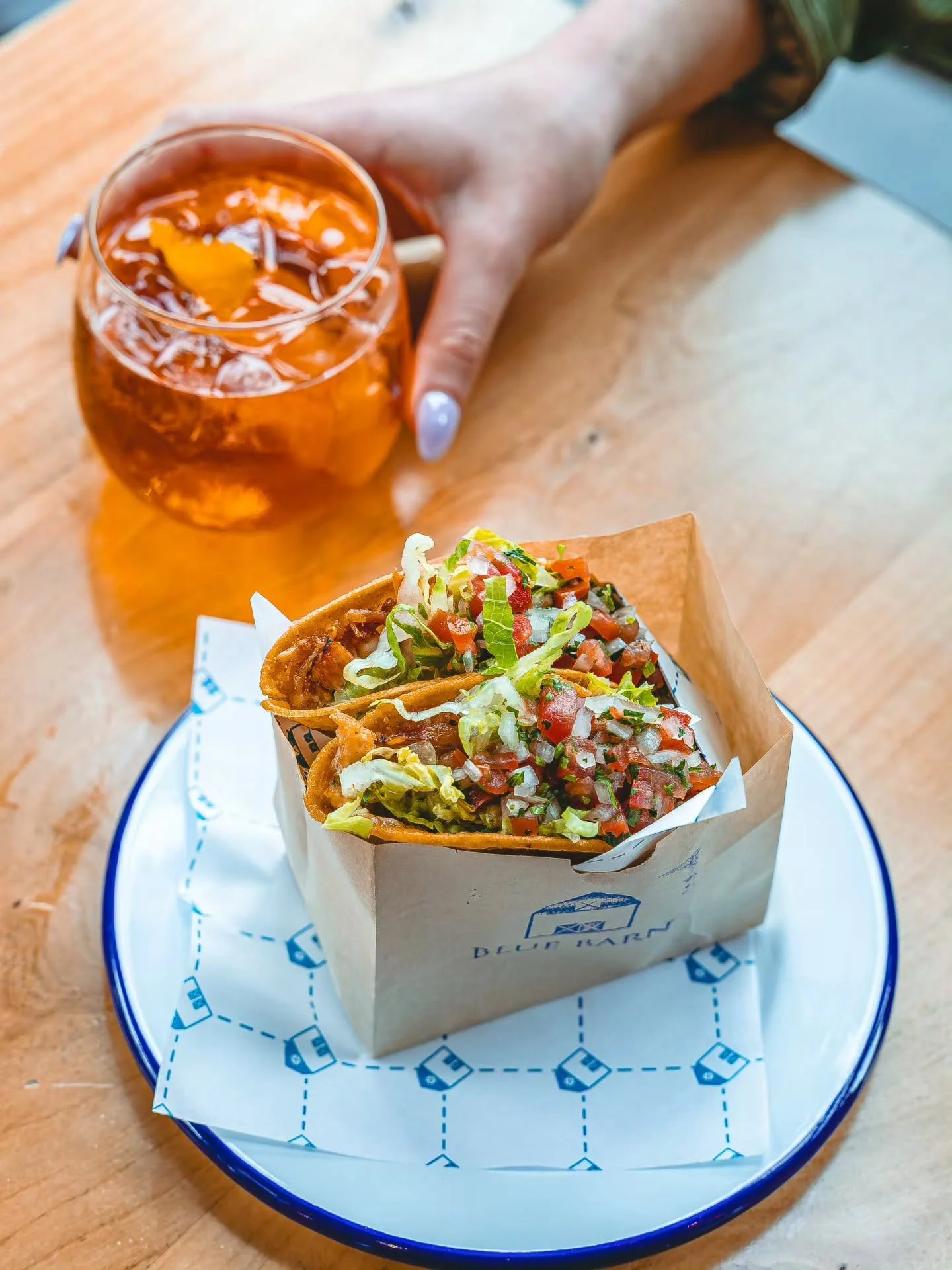 Happy National Taco Day friends! 🌮🎉 

Please note our tacos and cocktails are available exclusively at our Cole Valley and Novato locations. 📍 

Tap the link in bio to order ahead! 🔗 #bluebarngourmet 

⁣
⁣
⁣
⁣
⁣
#sfeats #freshingredients #sfresta