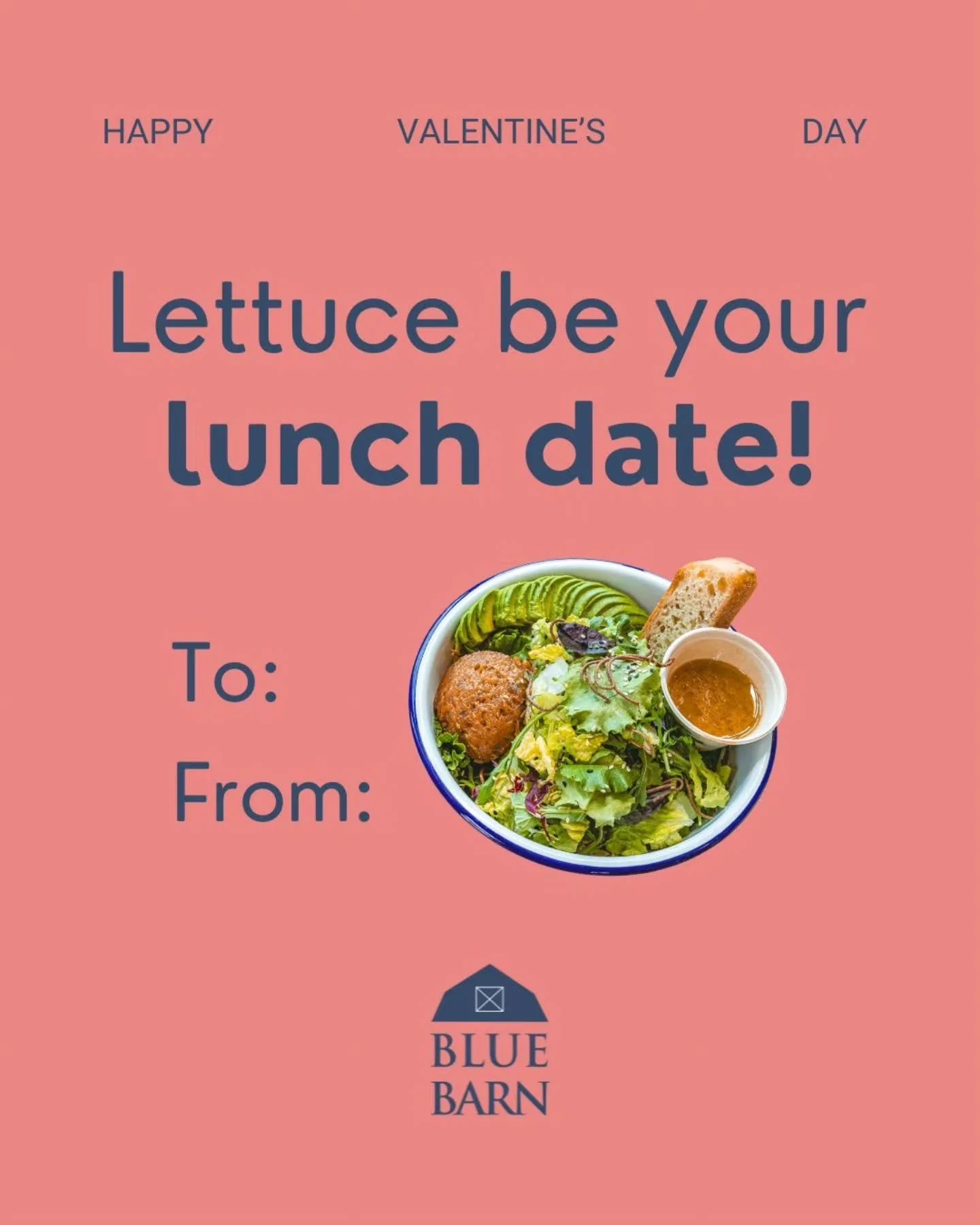 Happy Valentine's Day from the Blue Barn team! 💙

Order ahead by clicking the link in our bio today! 🔗 #bluebarngourmet 

⁣
⁣
⁣
⁣
⁣
#valentine #valentines #sfrestaurants #vday