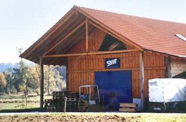 Sonett production and warehouse, Freiheithof 1993