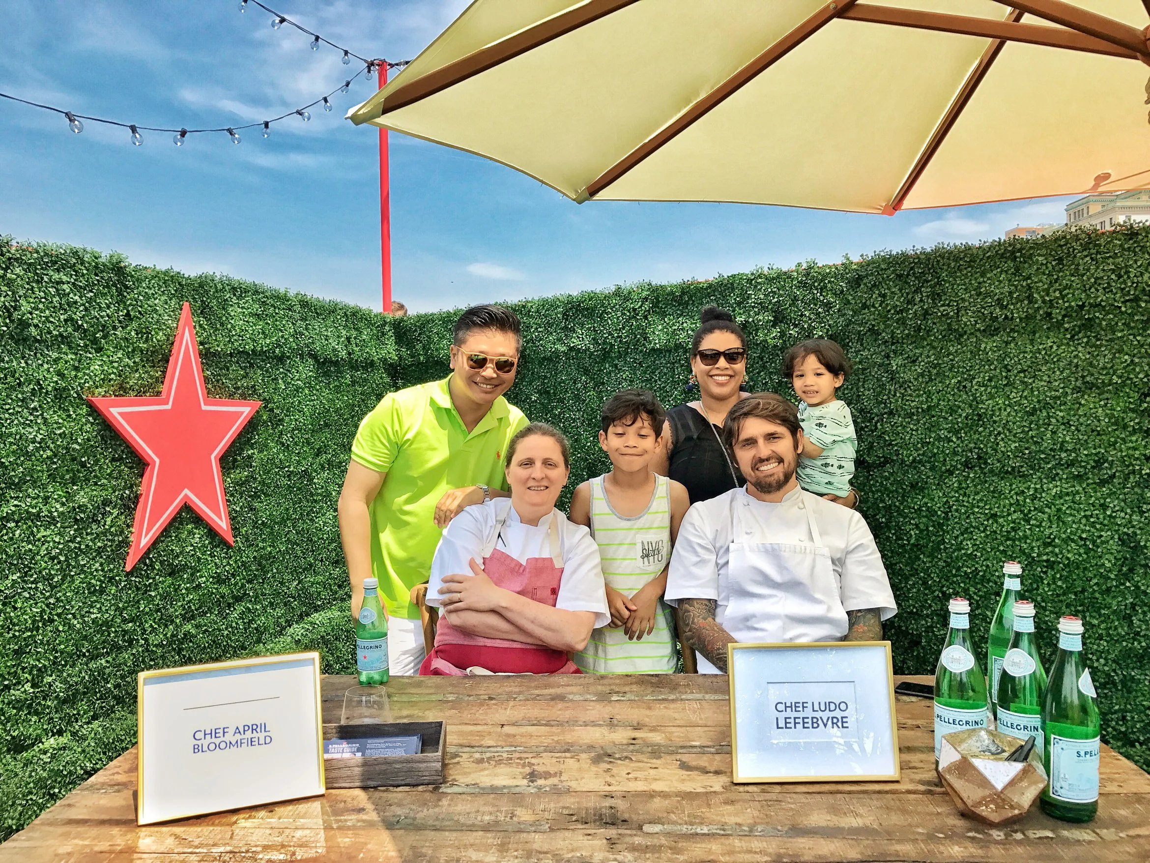 The Lou’s and the chefs!