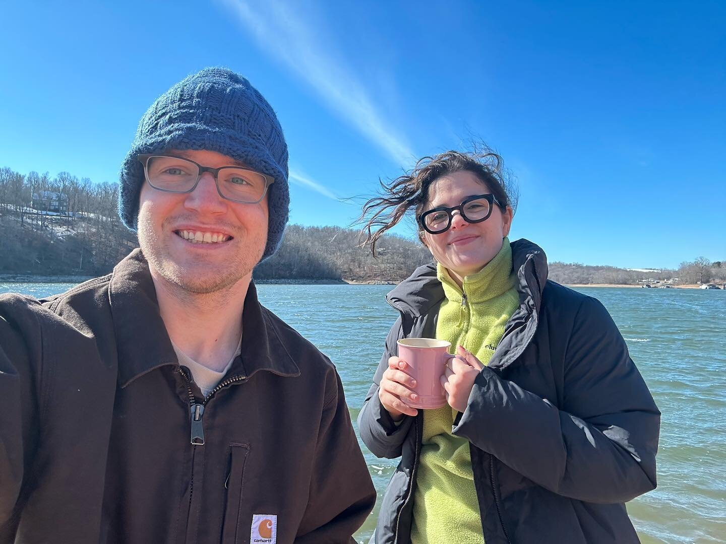 Connor and I walked down to the lakefront this morning. I was wearing two pairs of pants and fuzzy socks, yet the wind still found a way to flare my left leg! Still, I wouldn&rsquo;t trade our morning in 30 degree weather for anything. It&rsquo;s bea