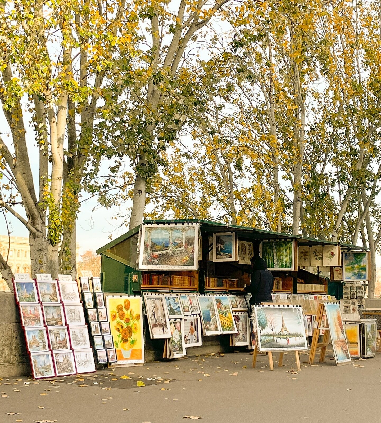 good news in Paris this week ~ les bouquinistes {the second hand booksellers} that have been a fixture in Paris along the Seine since 1859 are now allowed to stay during the Olympics! 📚 
They were going to be temporarily moved for two weeks due to t