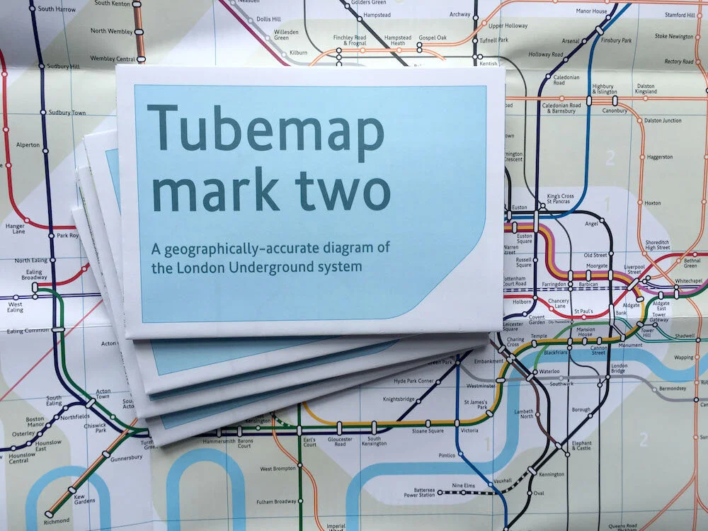 The London Tube Map Pocket Edition by Mark Noad