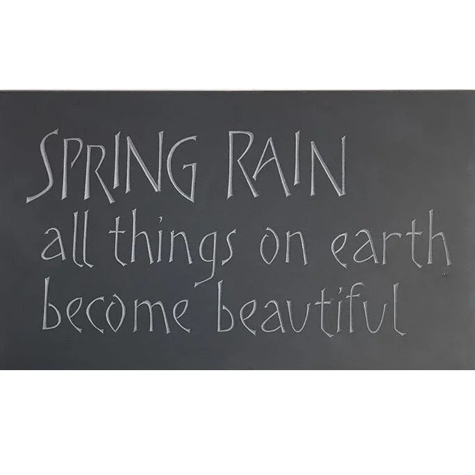 Spring rain by Nia Bennett