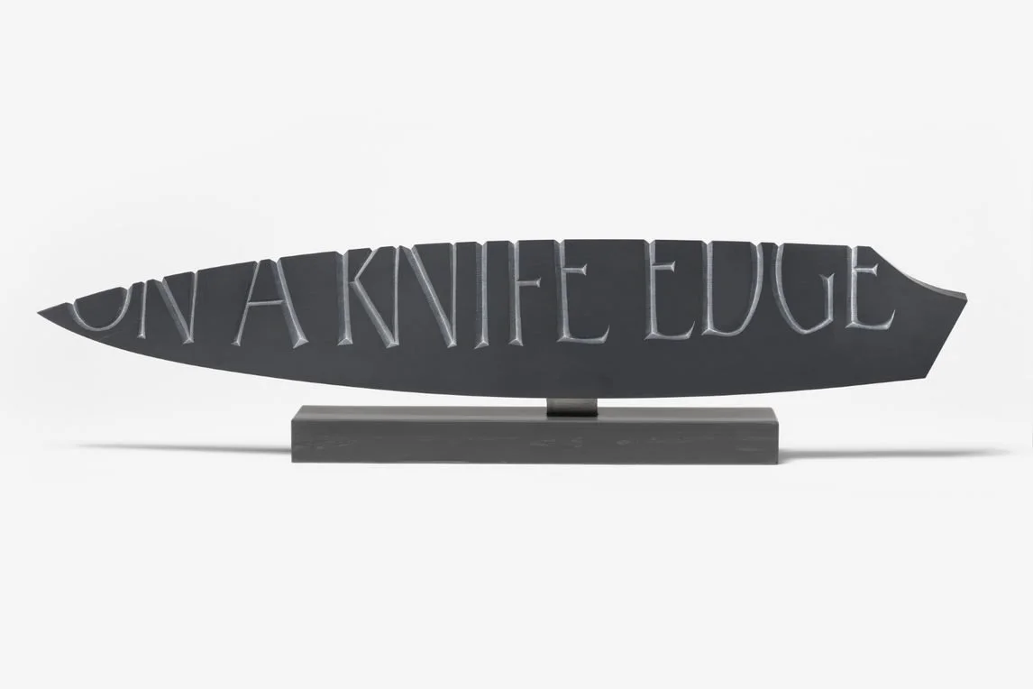 On A Knife Edge by Tim Royall