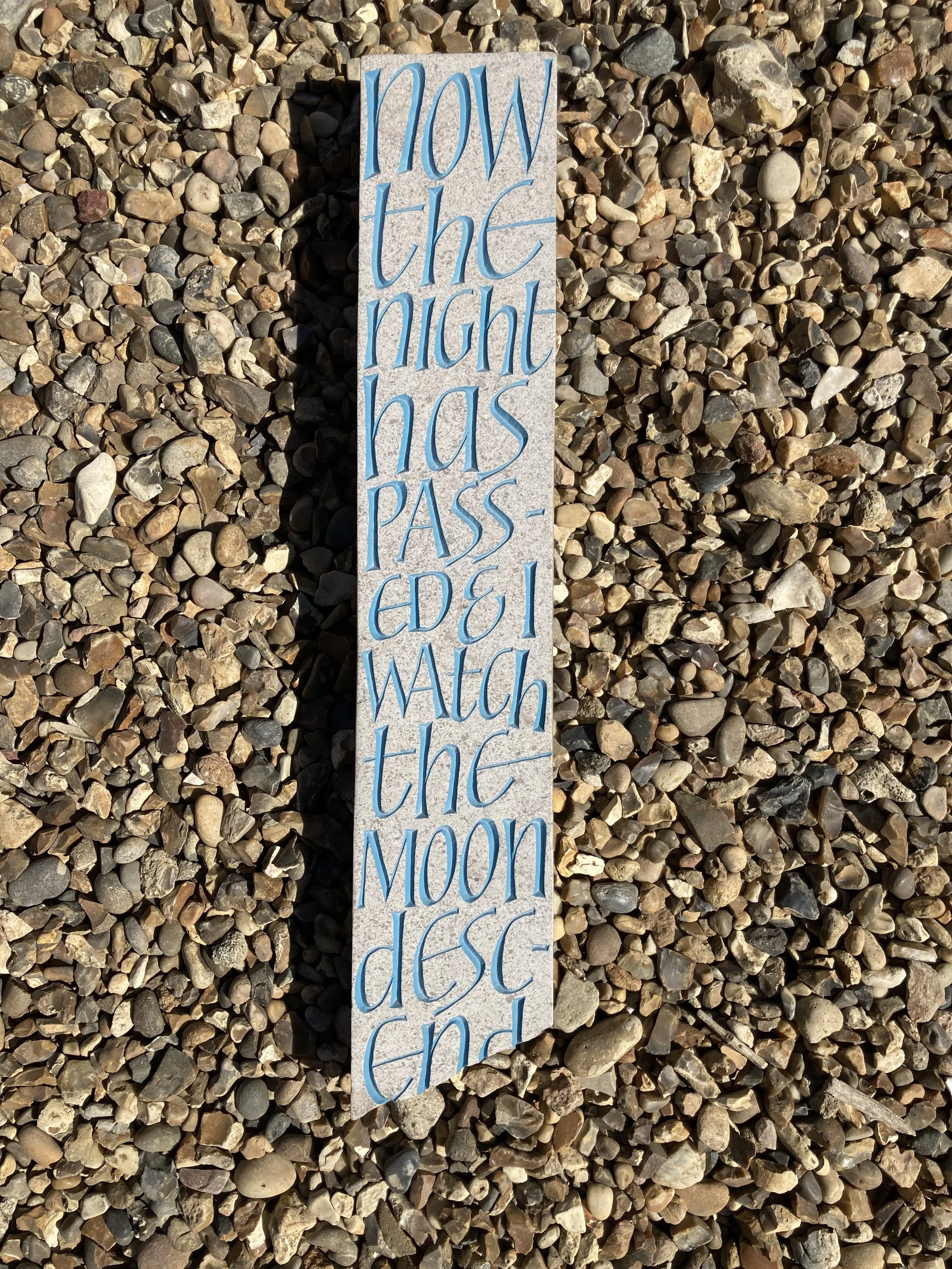 Now the night has passed by Louise Tiplady