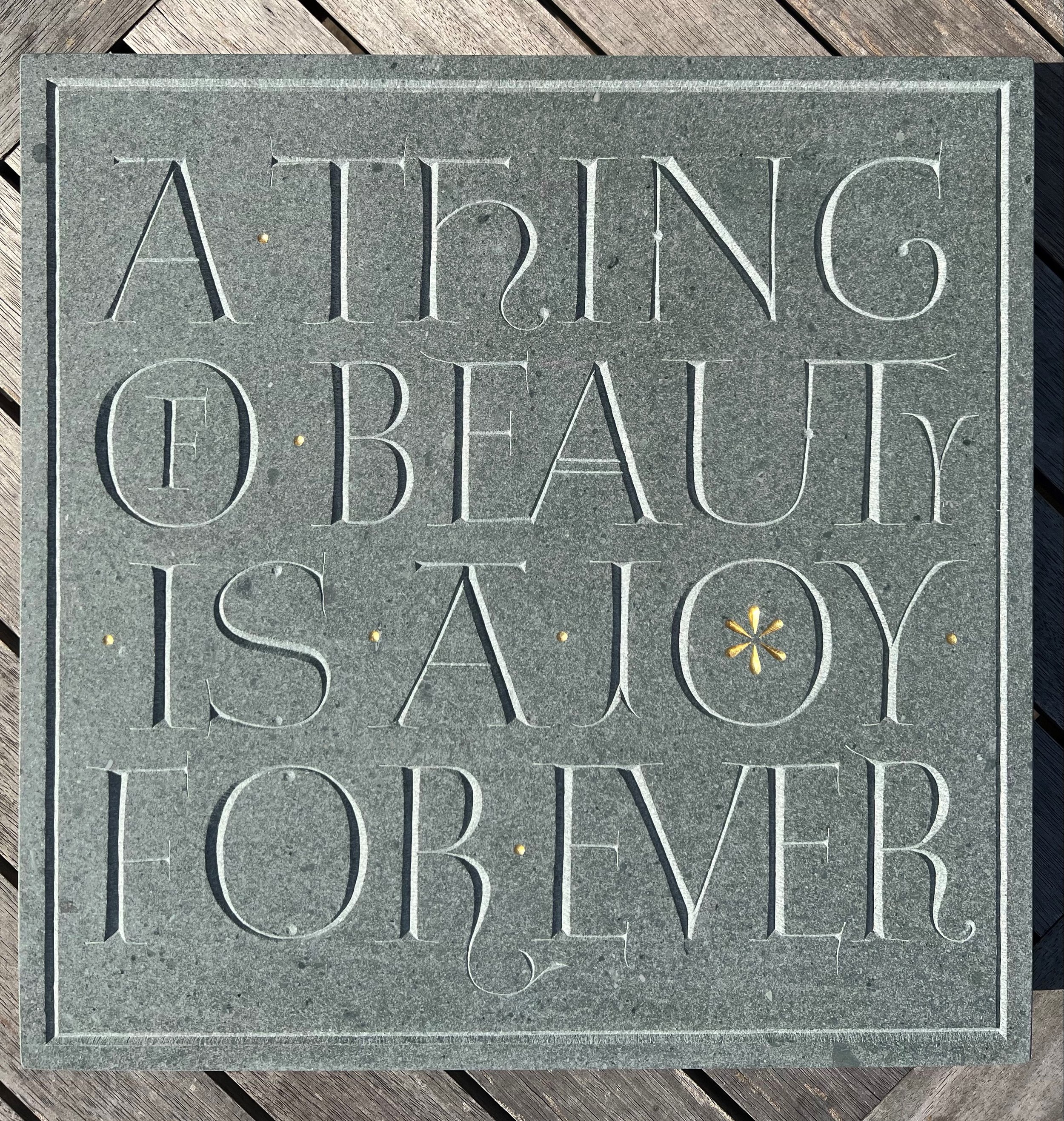 A thing of beauty is a joy for ever by Emi Gordon