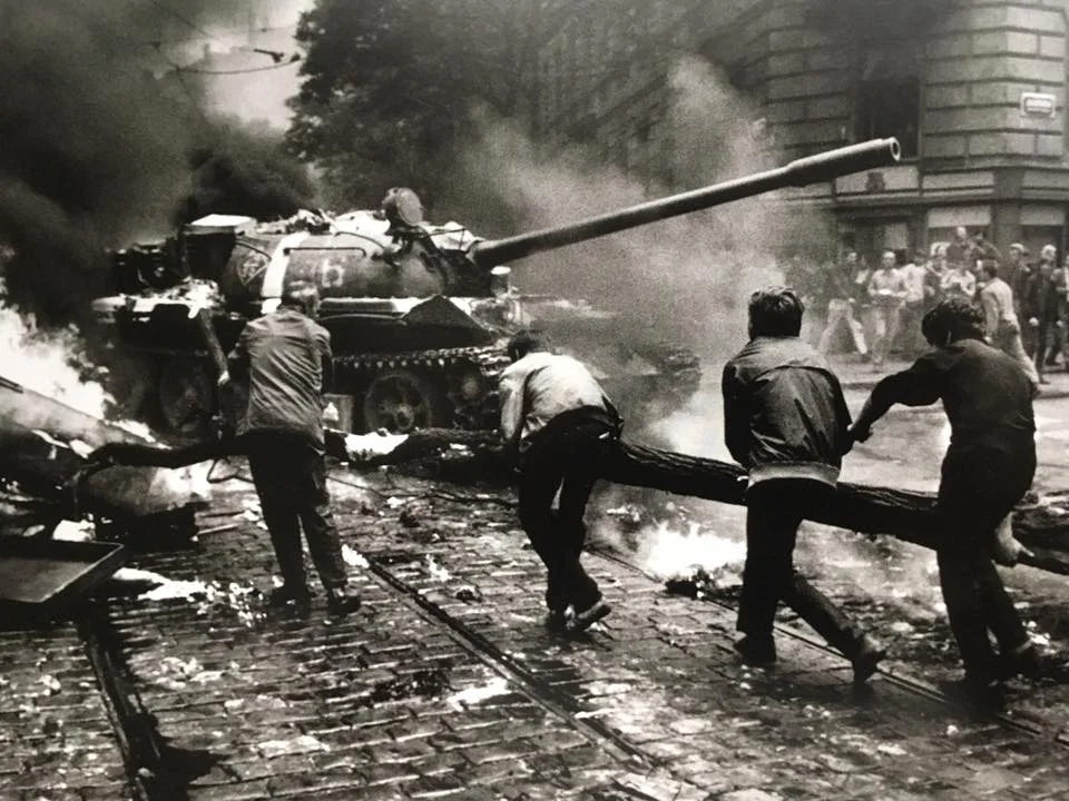 VDV var avgörande i Warsawapaktens invasion av Tjeckoslovakien 1968. Foto: