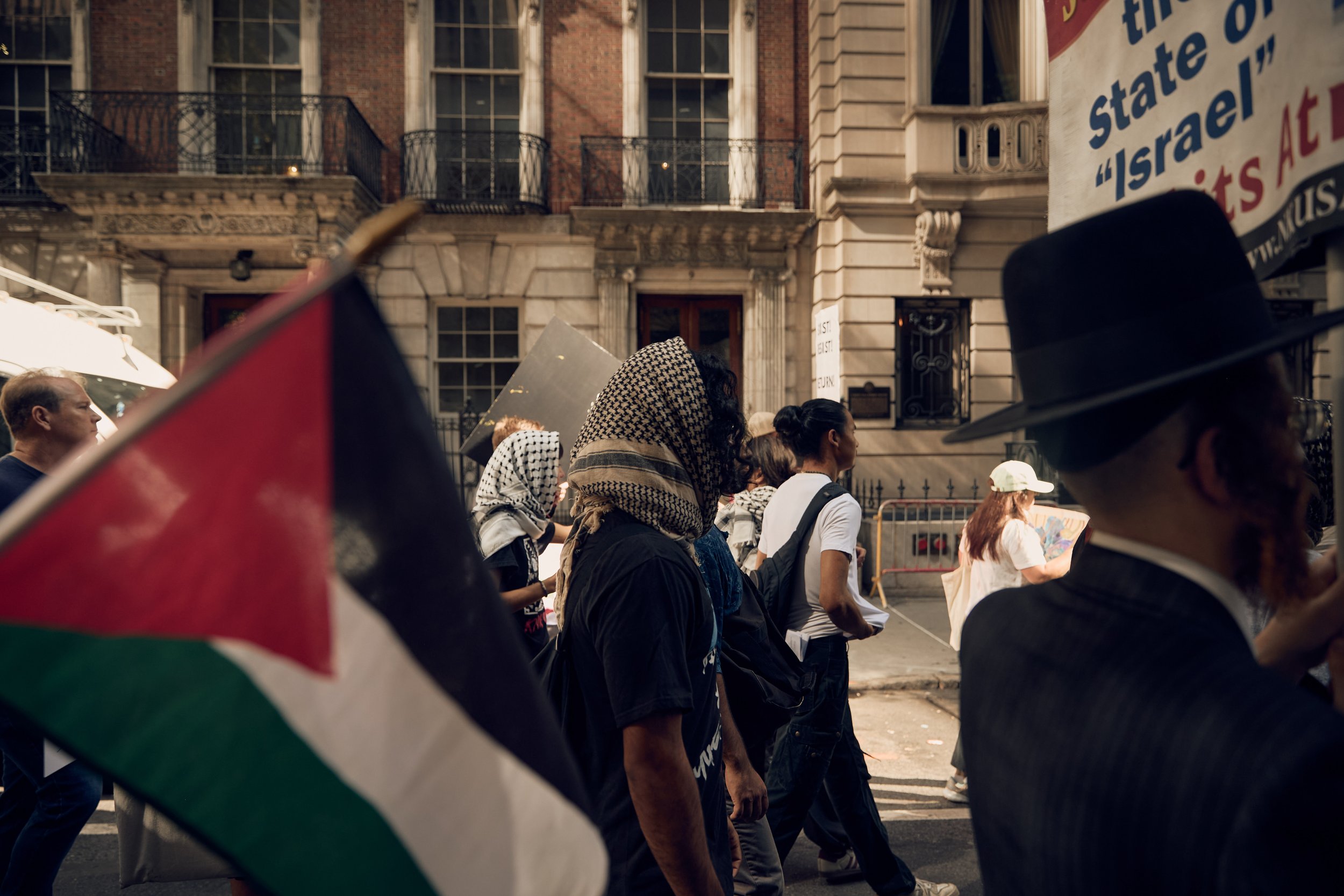 UN Protests for Palestine, September 2025 for Anadolu Agensi