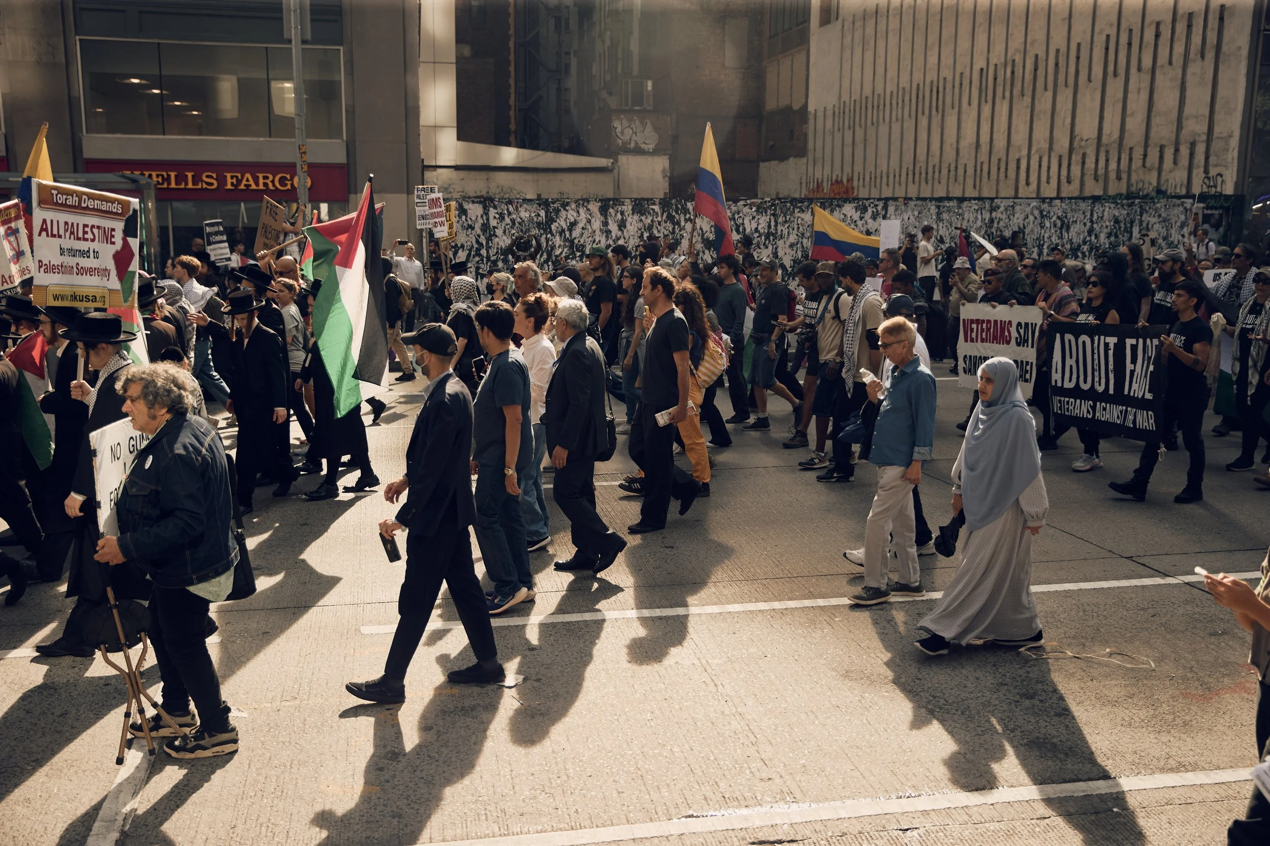 UN Protests for Palestine, September 2025 for Anadolu Agensi