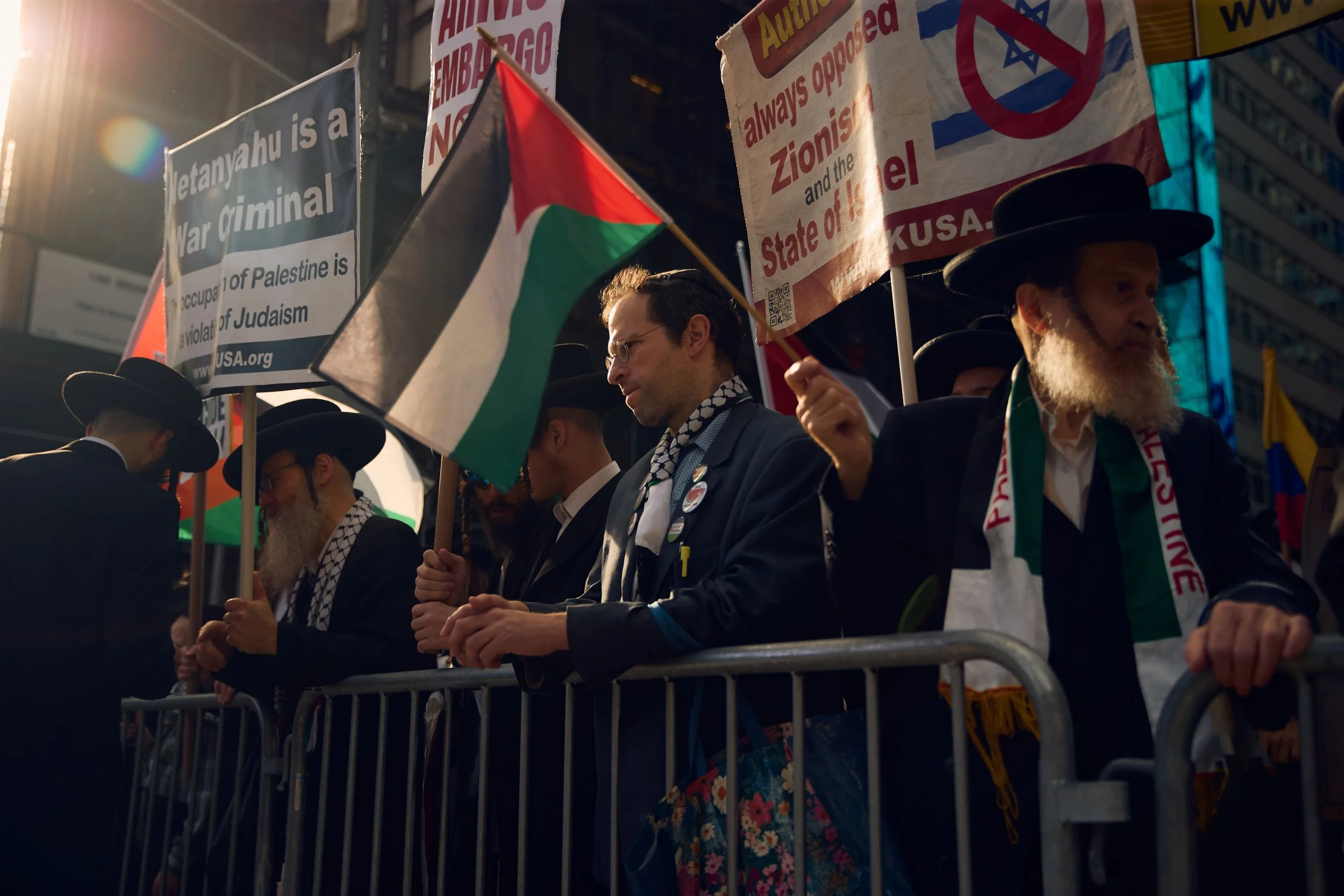 UN Protests for Palestine, September 2025 for Anadolu Agensi