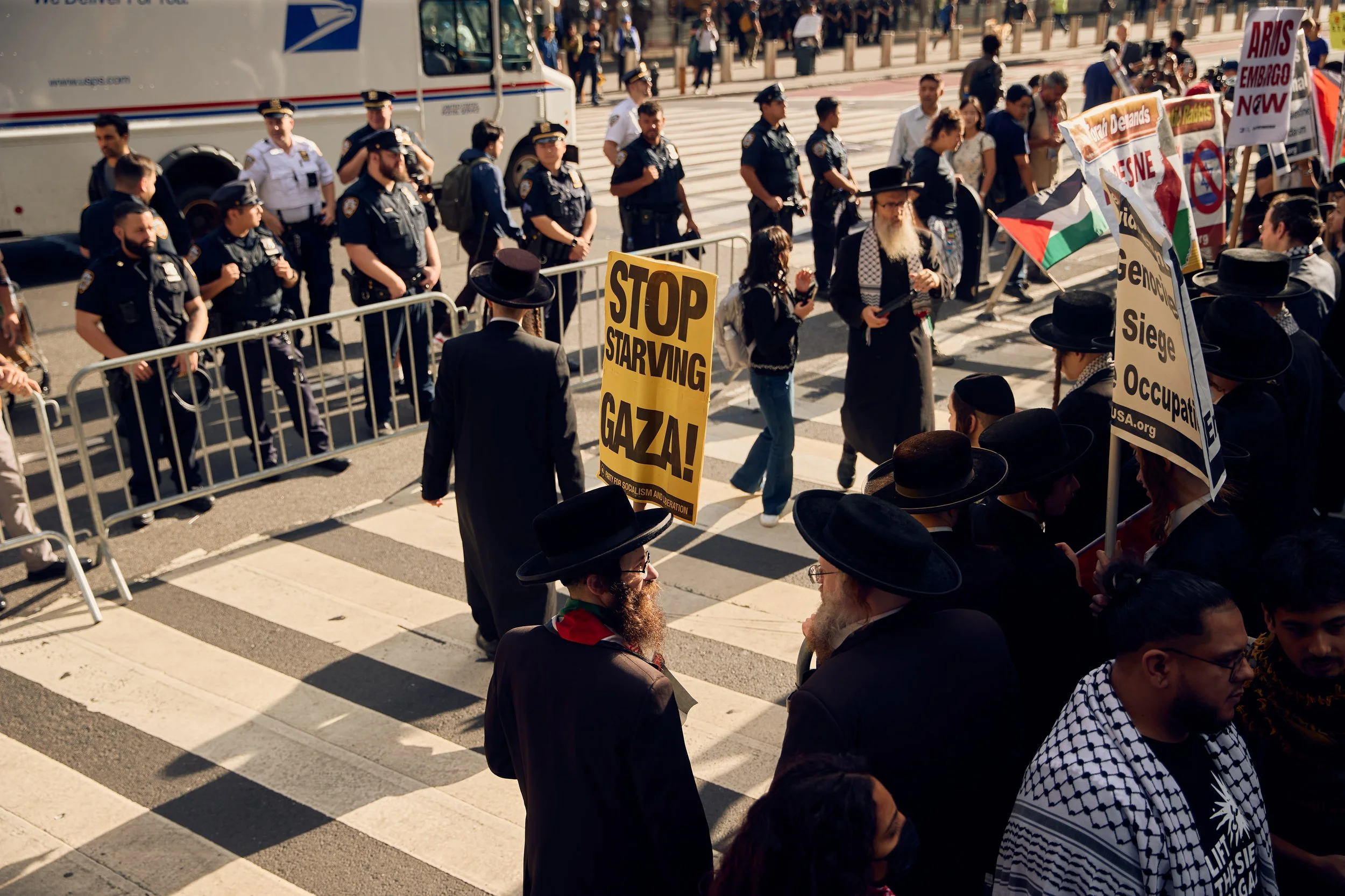 UN Protests for Palestine, September 2025 for Anadolu Agensi