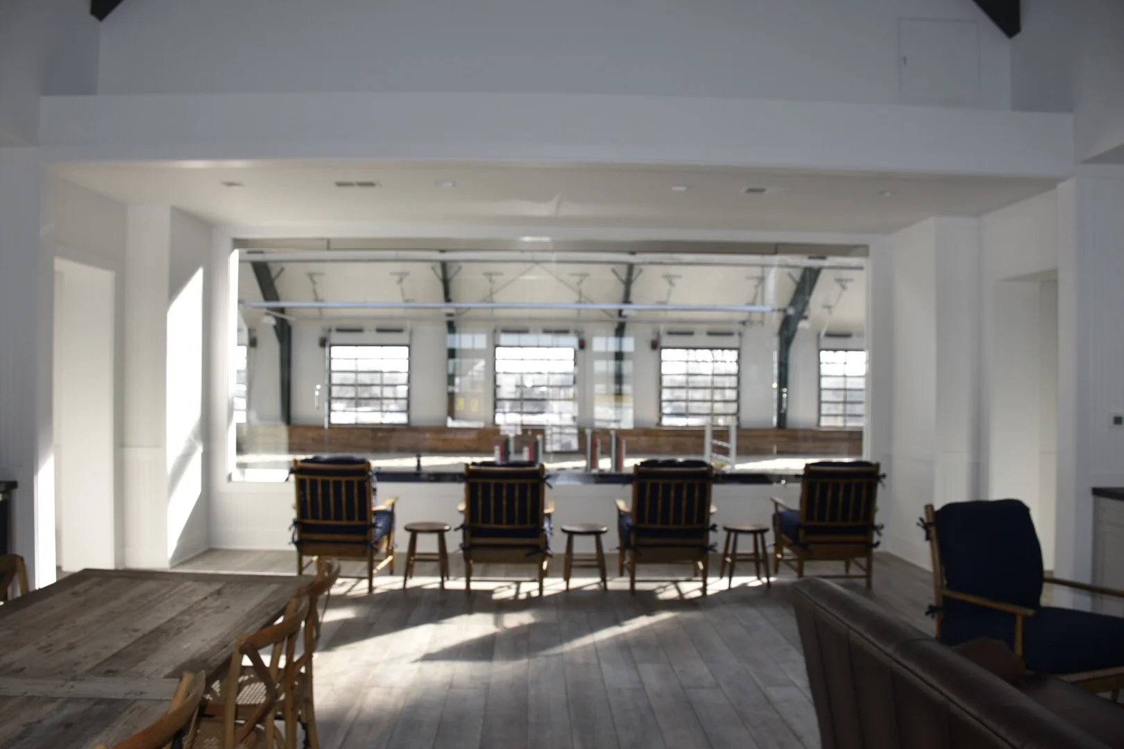 Viewing room - arena view