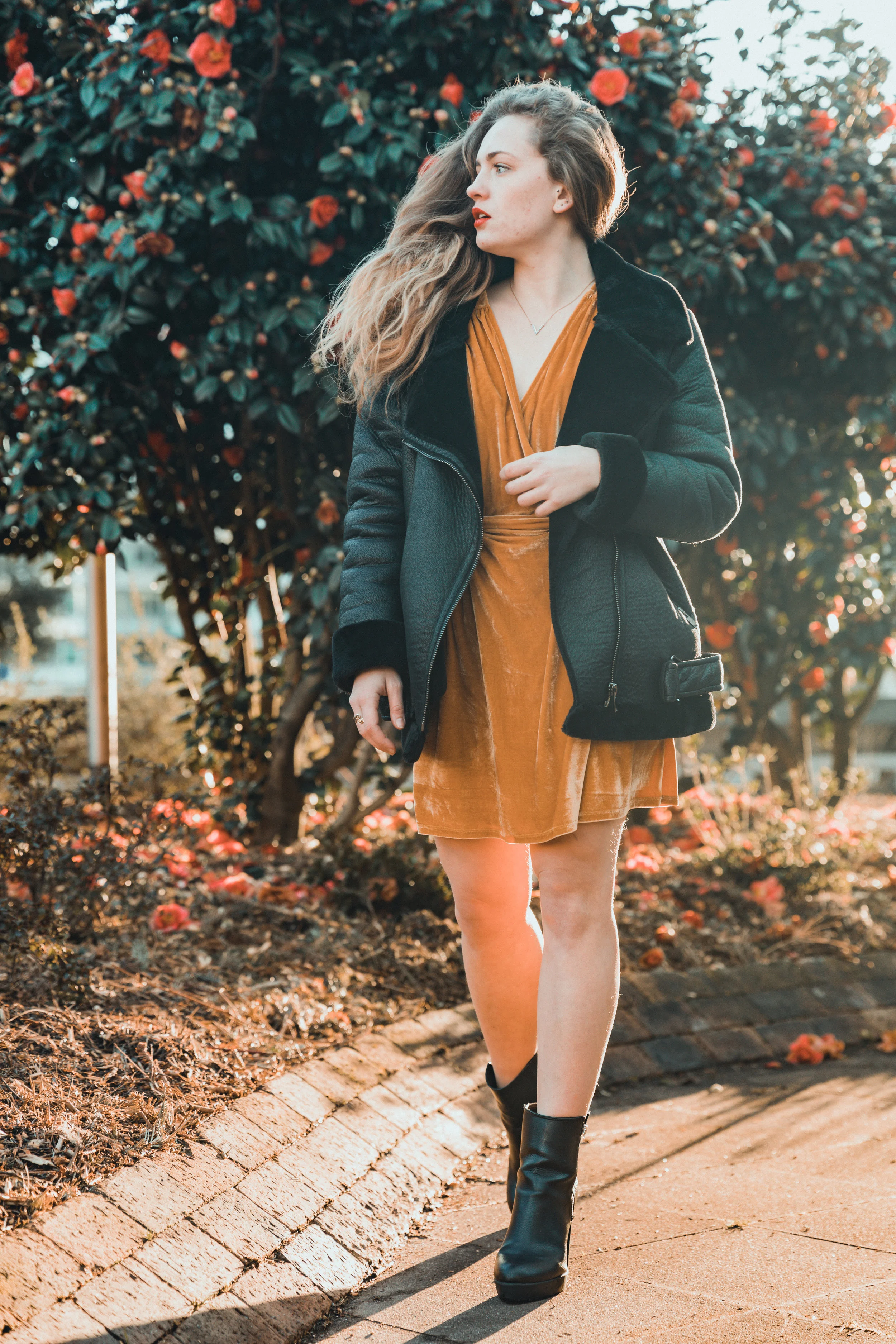 Robe velours